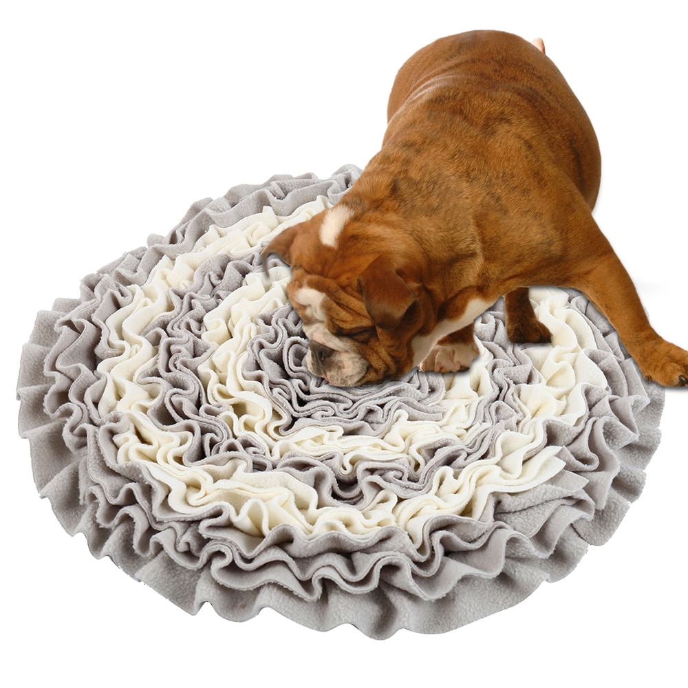 Honden Snuffle Mat Huisdier Lek Voedsel Anti Verstikking Mat Kat Hond Training Deken Neus Snuiven Deken Fleece Pads Hond Mat neus Pad