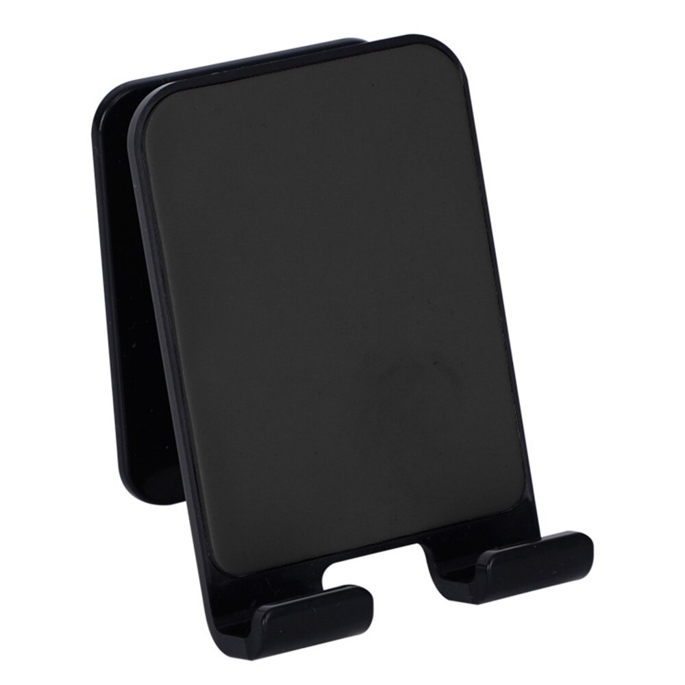 Universele Smartphone Muur Houder Opladen Doos Beugel Standhouder Plank Mount Ondersteuning Voor Mobiele Telefoon Tablet 87 Bestellingen: Black