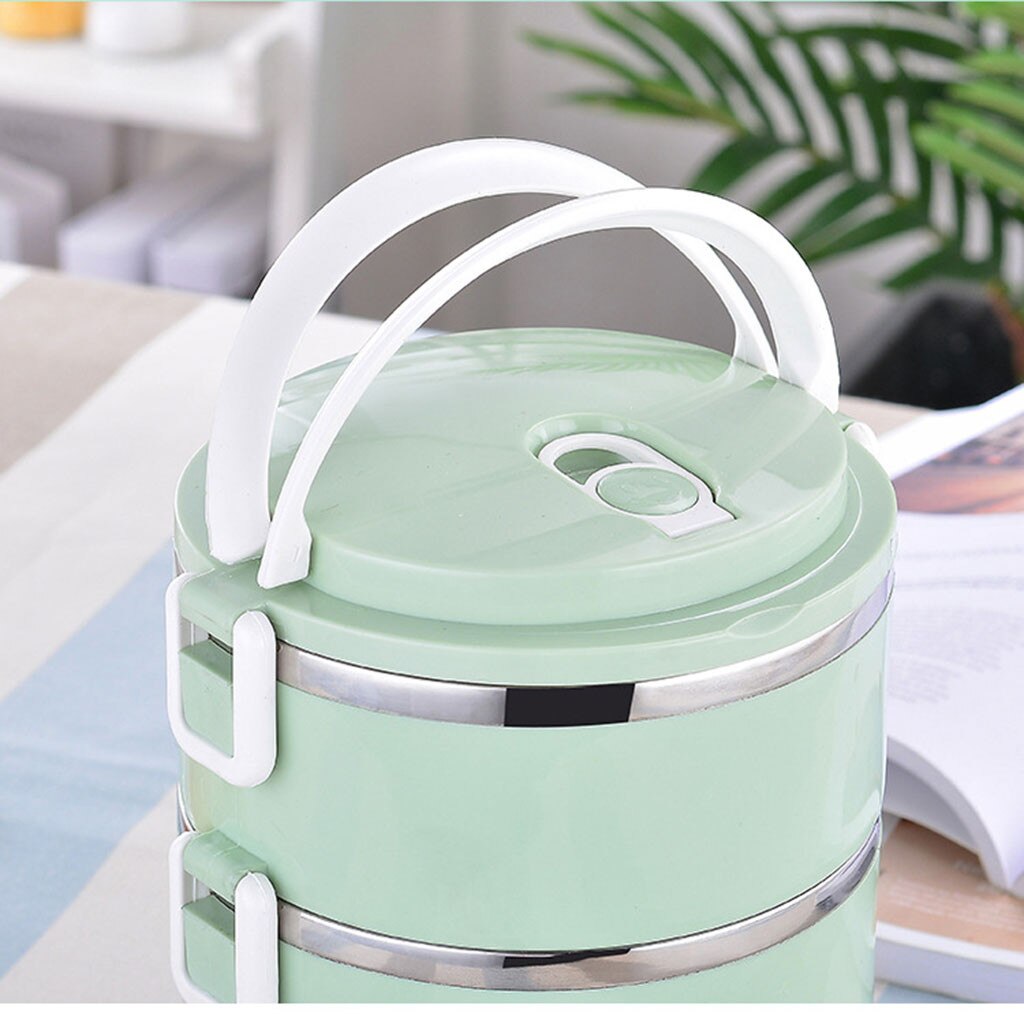 Stainless Steel Japanese Lunch Box Sealed Insulated Food Containers Organizer Kids Student Lunch Heated Meal Portable LunchBox