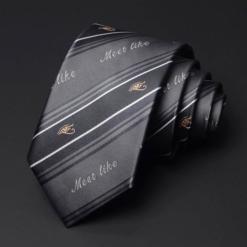 Neue 7CM Gestreiften Krawatten Für Frauen &amp; Männer Business Arbeit Krawatte Casual Student Neck krawatte Mit Box: HZ719