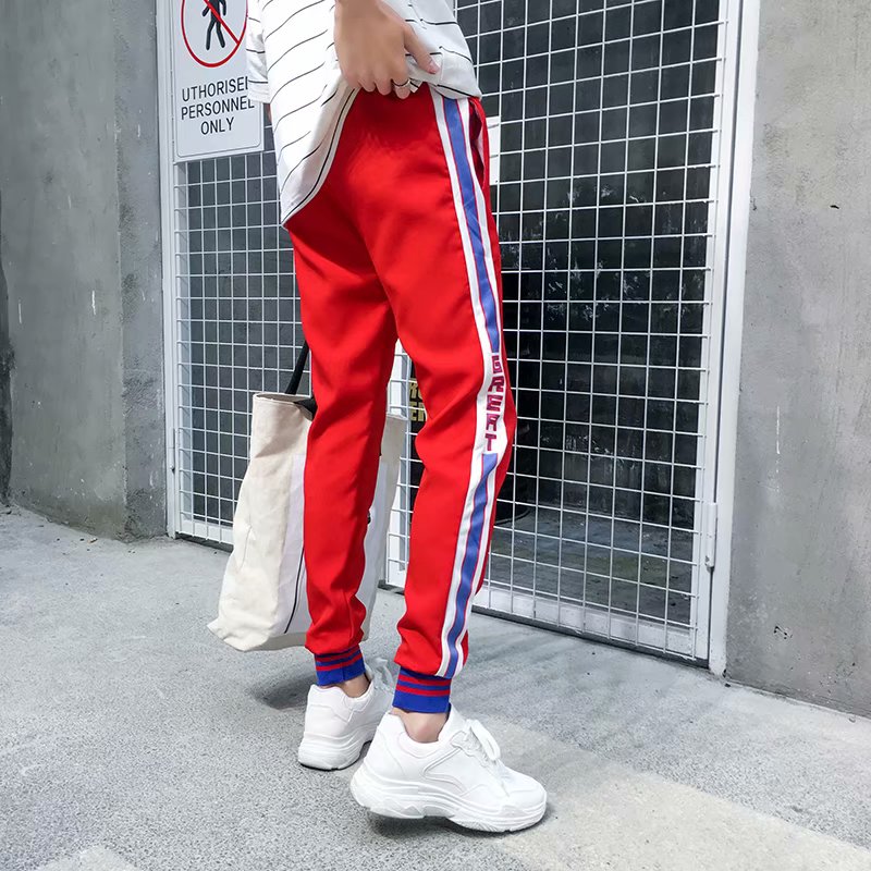 Casual streetwear bukser herre sidelommer cargo bukser mænd joggers casual bukser