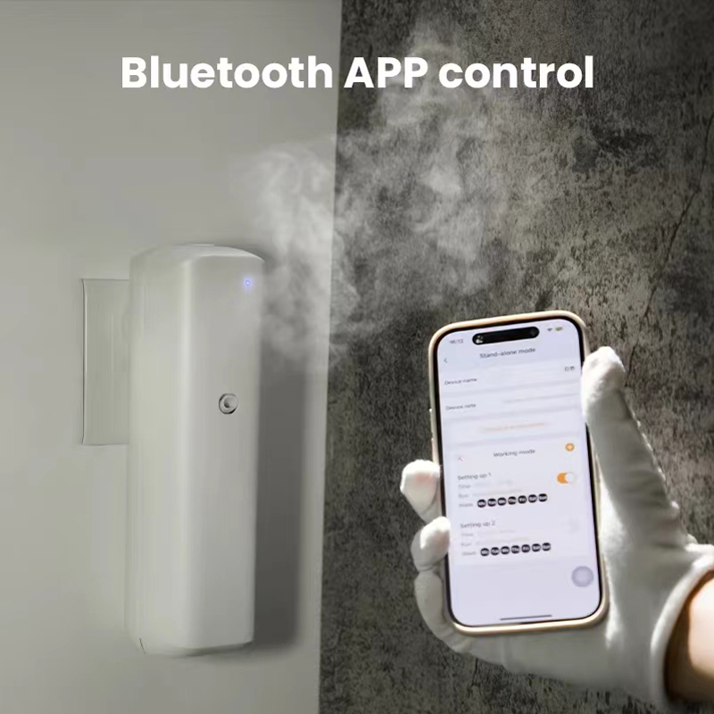 Diffuseur de parfum mural à brancher, diffuseur d'arôme intelligent sans eau pour huiles essentielles, Machine à Air parfumée pour salle de maison