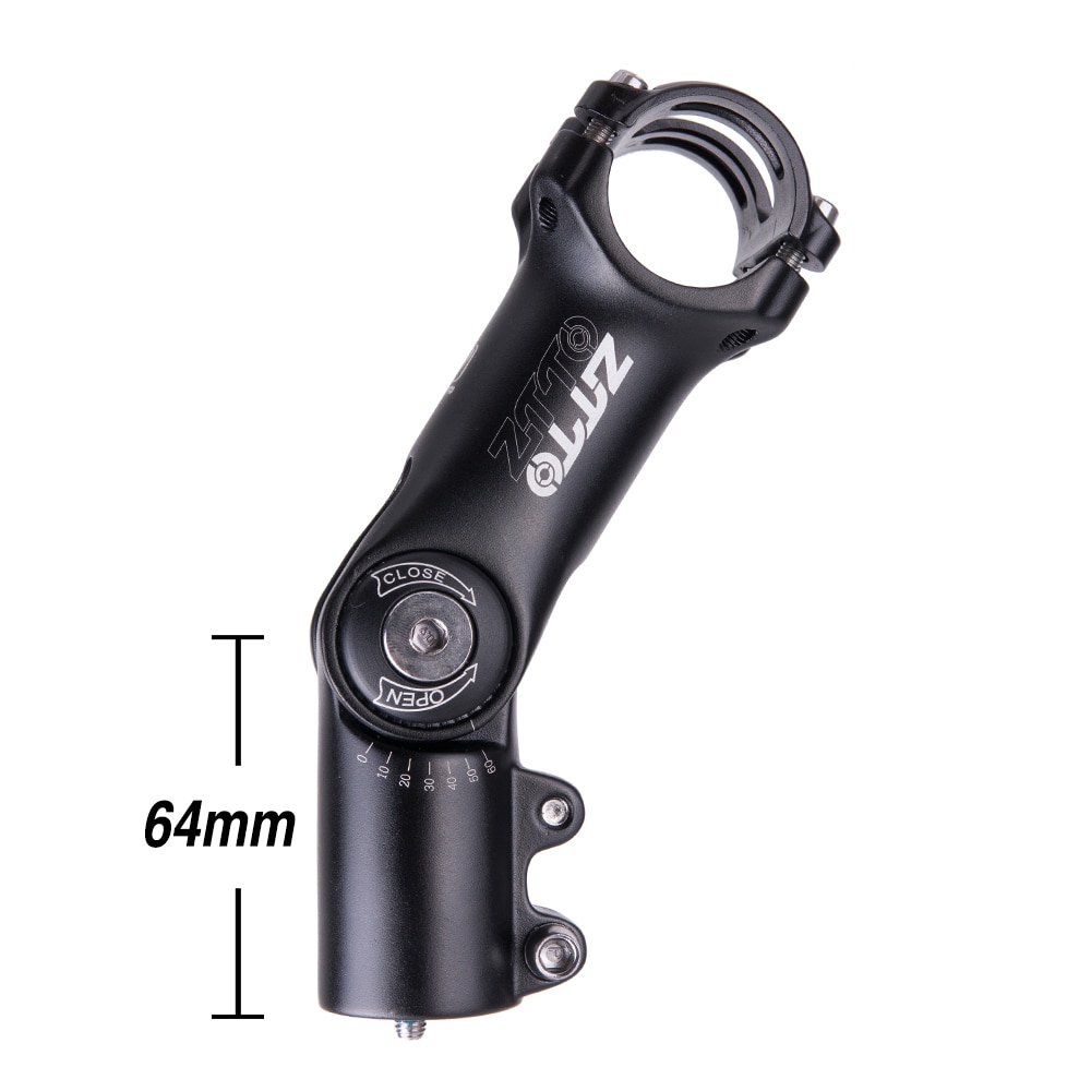 Justerbar 160 graders stigrør 90mm 110mm*31.8 passende frempind til fox mtb road citybike cykel del rise up forlænger gaffelforlænger