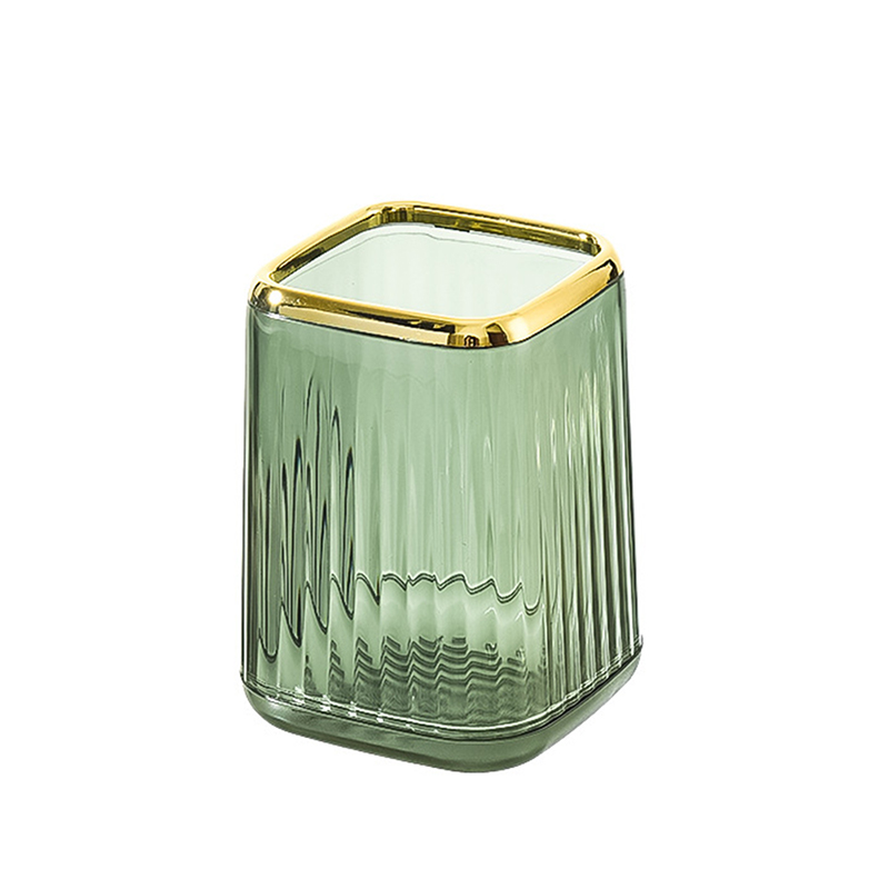 Organizadores de maquillaje de lujo, caja de almacenamiento de brochas cosméticas de escritorio, estuche de bolígrafo de oficina, organizador de brochas de maquillaje, lápiz labial, soporte para artículos diversos