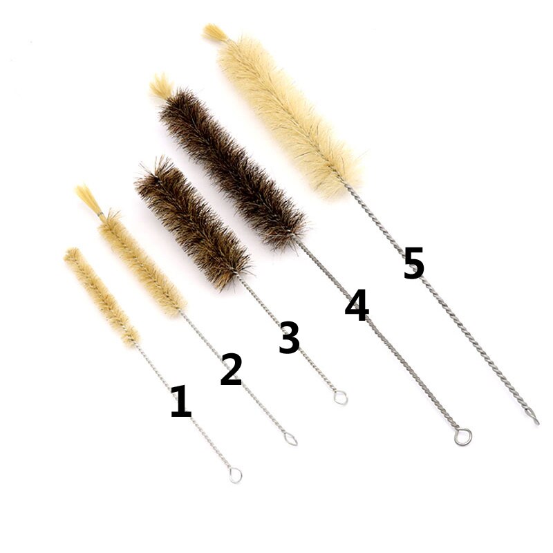 5pcs/Set 215/270/465mm Test Tube Bottle Cleaning Brushes Cleaner Laboratory Supplie For Household Housework Tools