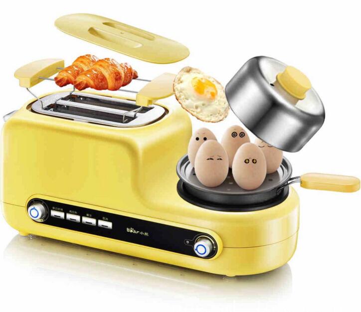 Home Breakfast Machine Sandwich Machine Muiti-Functional Toaster Bread Baking Machine Egg Cooker Bacon Frying Machine DSL-A02Z1