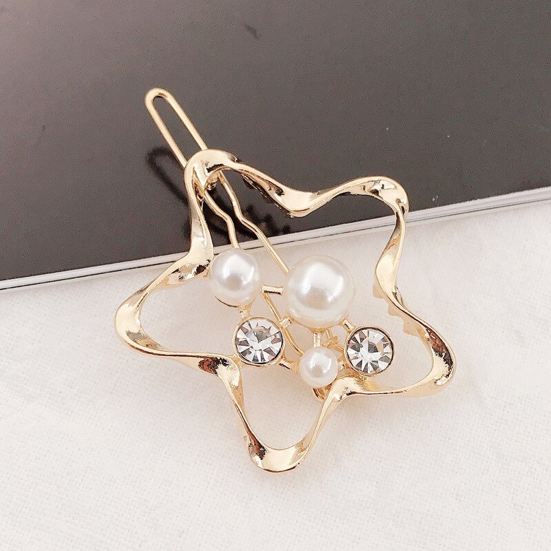1 ensemble de pinces à cheveux en perles pour filles et femmes, barrettes, épingles à cheveux géométriques, accessoires pour cheveux: 25