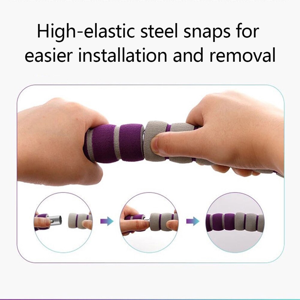 Abnehmbare Edelstahl Sport Band Fitness Kreis Verlieren Gewicht Hause Bodybuilding ÜSpund Crossfit trainieren Fitness Ausrügestochen