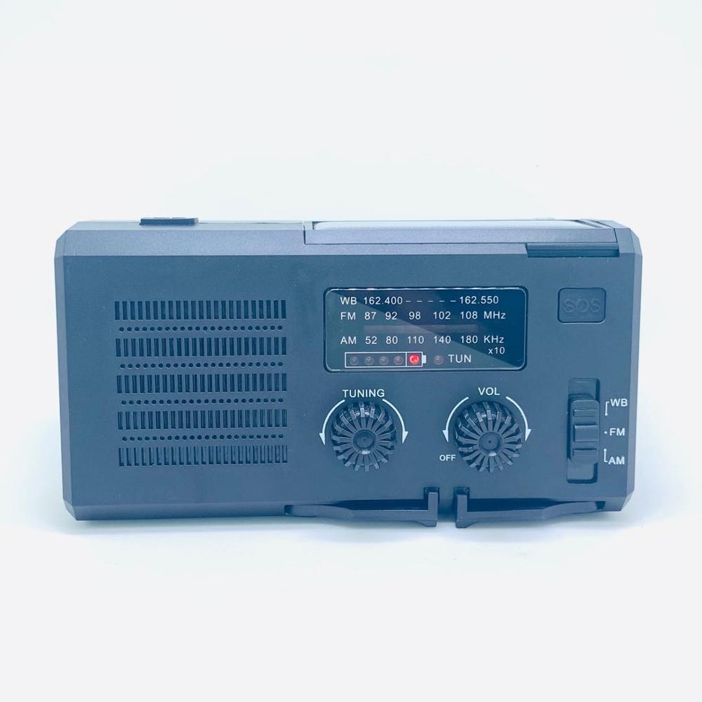 Am/Fm/Noaa Emergency Solar Radio Hand Crank Powere... – Vicedeal