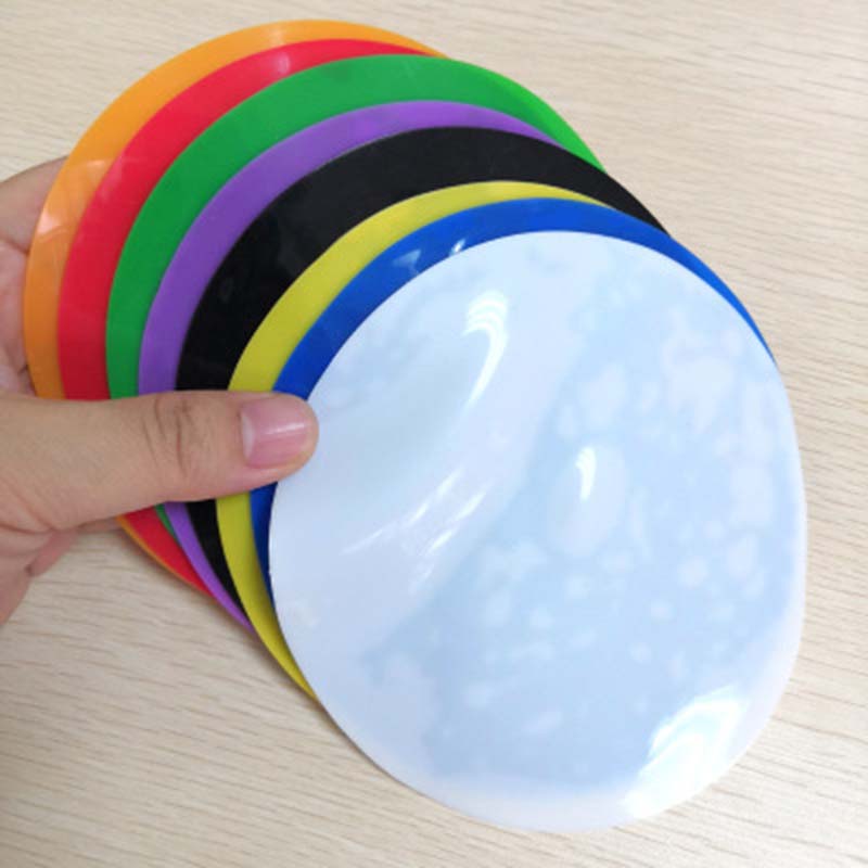 Abridor de garrafas antiderrapante, 2 peças, almofada de silicone à prova d'água para abrir garrafas, talher, abridor de potes, almofada redonda de garra