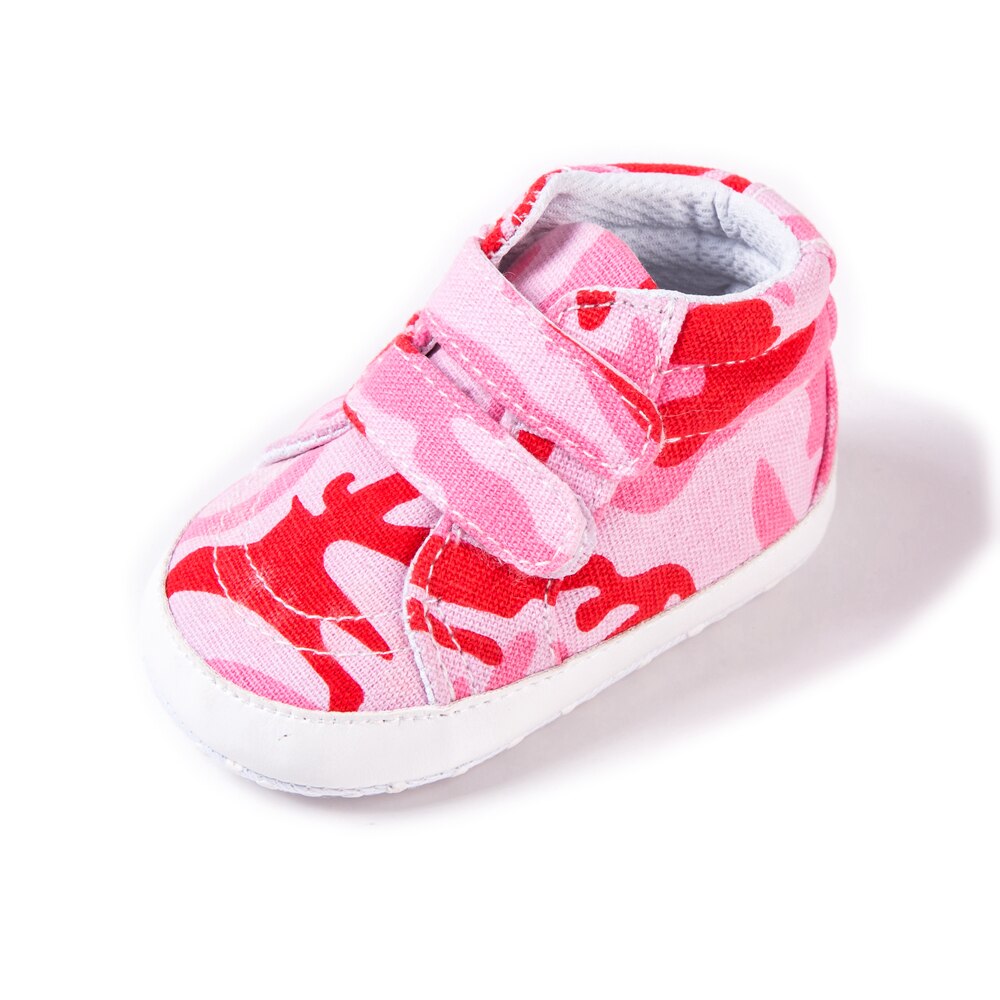 Kids Baby Babyschoenen Schoenen Ademend Baby Peuter Camouflage Schoenen Meisje Jongen Casual Schoenen Bodem Comfortabele Anti-Slip Schoenen: A / 13-18 months