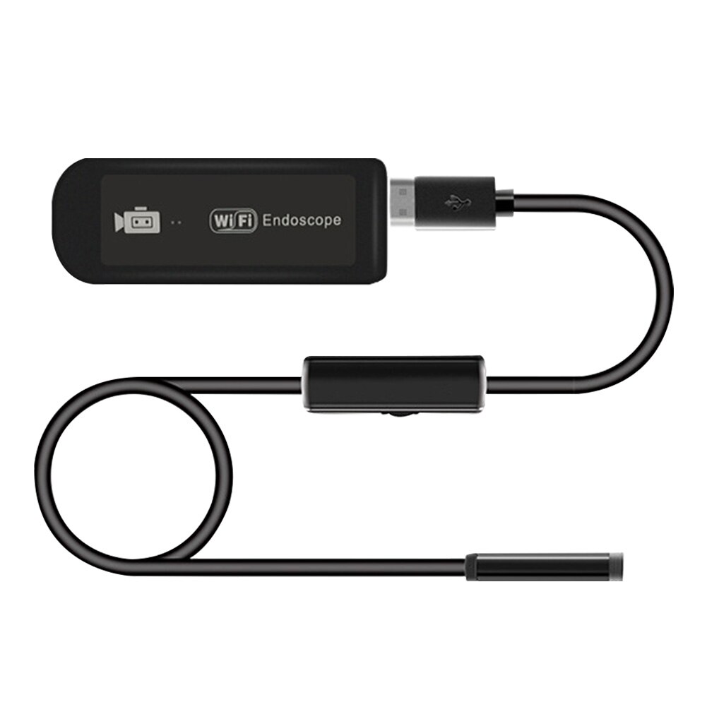 Home Inspection Snake Camera Multifunctional Wireless With 6LED Borescope 8mm Portable Smartphone WIFI Endoscope HD Waterproof: 2m