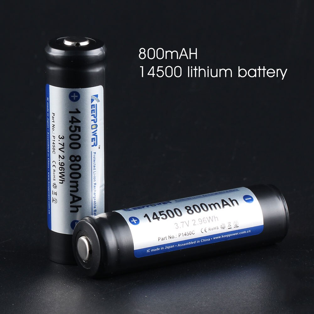 [Convoy batterij] keeppower 800 mAH 14500 lithium batterij
