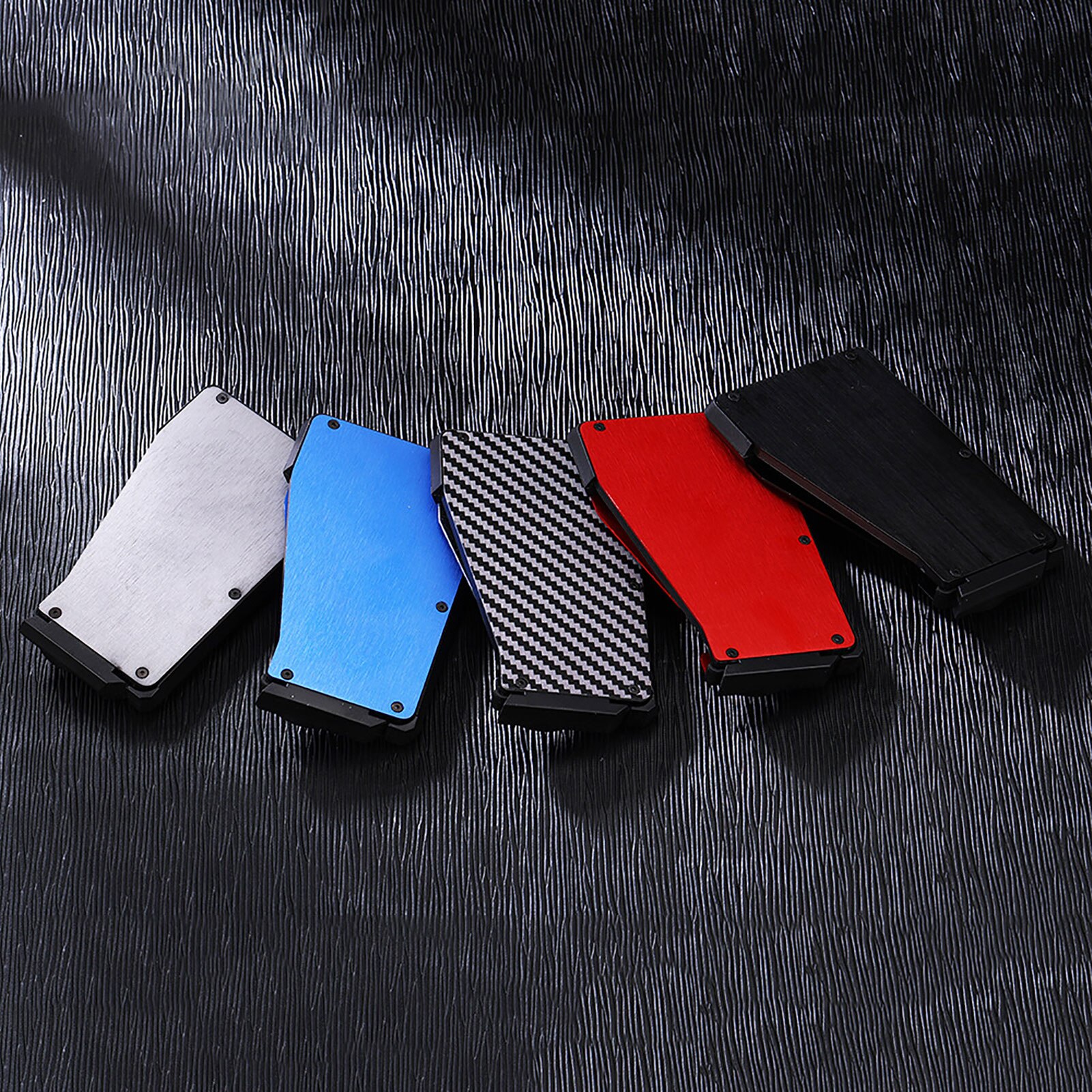 Aluminum Alloy Anti-magnetic Anti-static Bank Credit Card Case Clip Holder Box Bank Business Id Card Wallet