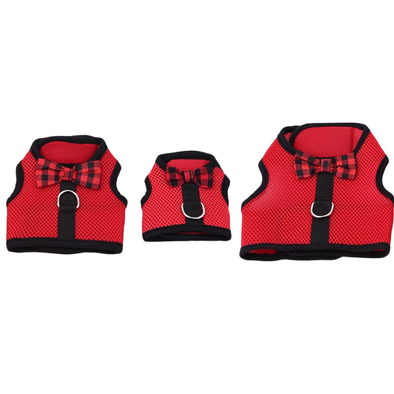 Rabbits Hamster Vest Harness With Leas Bunny Mesh Chest Strap Harnesses Ferret Guinea Pig Small Animals Pet Accessories