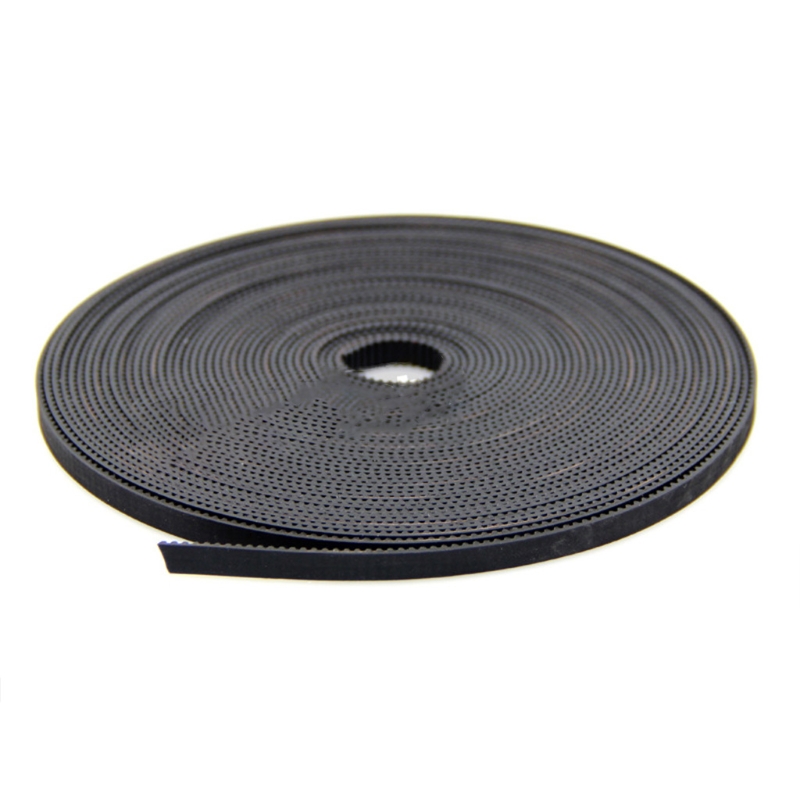 C1FD GT2-6mm / 10mm open timing belt GT2 belt Rubber Aramid Fiber cut to length for 3D printer: 10mm