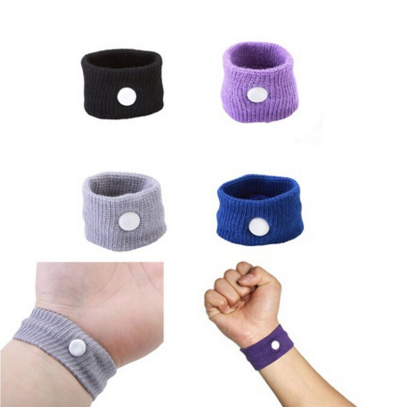 Wrist Band Anti Misselijkheid Polsbandjes Ziekte Auto Motion Sea Sick Vliegtuig Katoen Verstelbare Reizen Herbruikbare