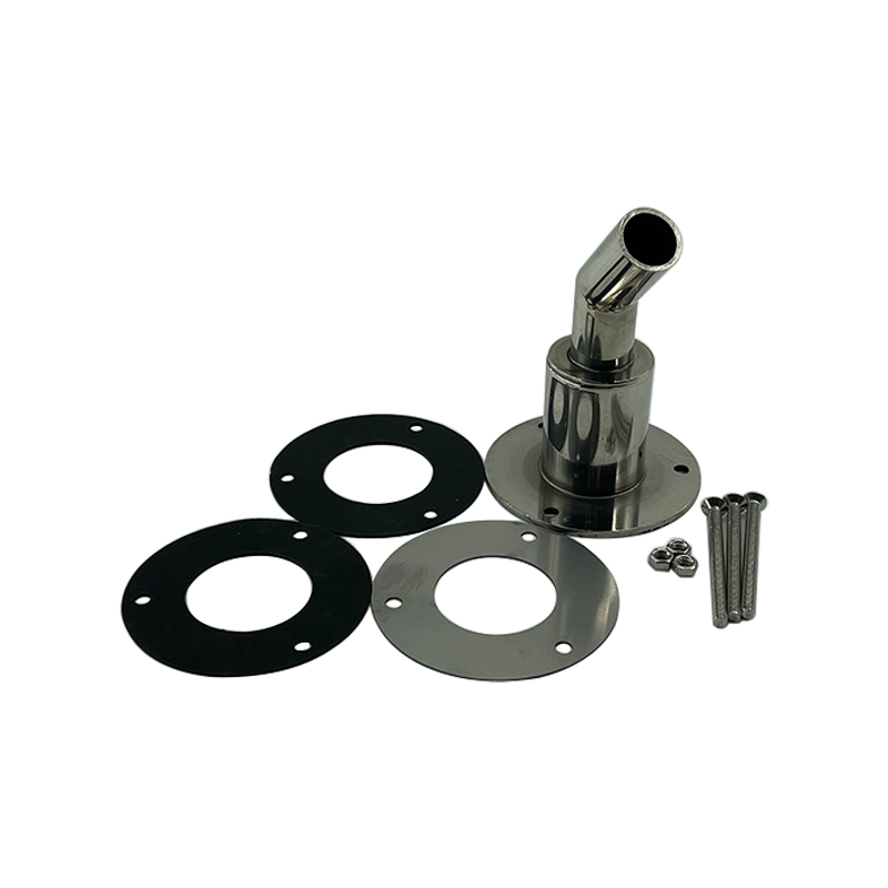 22mm/24mm Edelstahl Durch Rumpf Auspuff Fitting Rohr Rohr Buchse Hardware Teil Luft Diesel Vent Heizung für Auto Boot Lkw Van