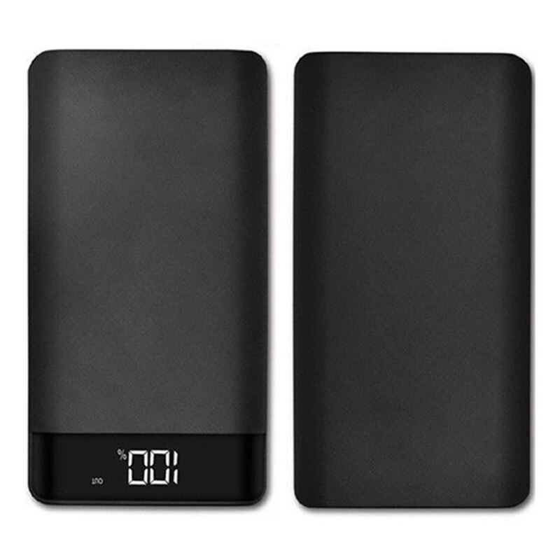 LX0B Durable Power Bank Case LCD Display DIY Batterie Fall Power Bank Shell Tragbare Externe Box Batterie Power Protection