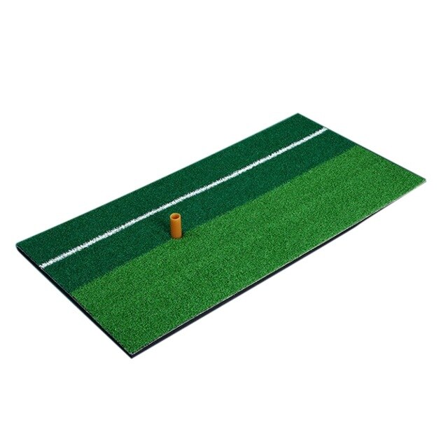 Indoor Golf Mat Training Hitting Pad Practice Rubber Grass Mat Backing Green Golf Training Tools Backyard 30x60cm: 1