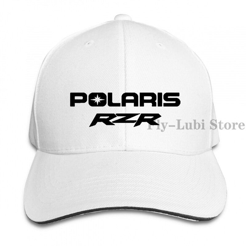 Polaris Rzr Utv 2 Baseball cap men women Trucker Hats adjustable cap: 1-White