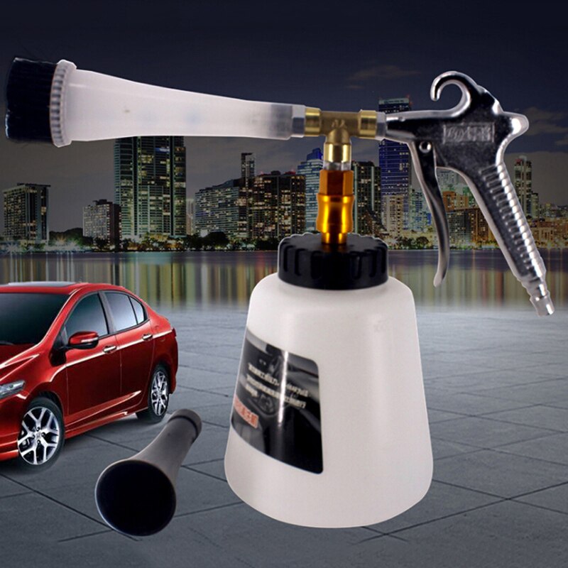 EUROtops Profi Car Duster Kleine handbezem, ideaal bij stof/pollen, autoreiniging/lakverzorging zonder water, gewaxte franjes, katoenvezels, bekend uit de VS