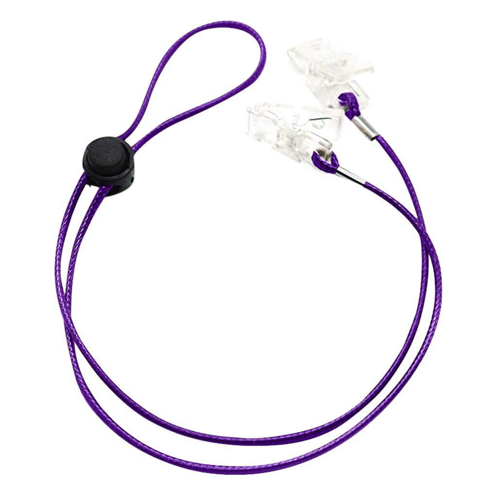 Cordão de máscara facial ajustável acessível & conveniente descanso máscara de segurança & suporte de orelha corda pescoço pendurado sujeta mascarillas salvaorejas