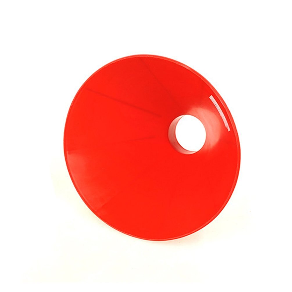 Pelle à neige pour voiture fournitures pour voiture neige d'hiver en plastique grattoir à neige pour voiture entonnoir gratter un cône rond grand entonnoir: Rouge