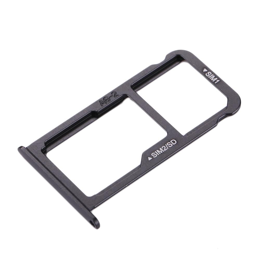 iPartsBuy for Huawei P10 SIM Card Tray &amp; SIM / Micro SD Card Tray: black