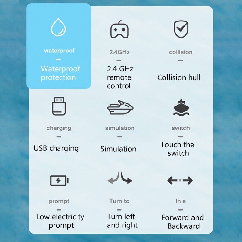 cross-border remote control boats 54DF