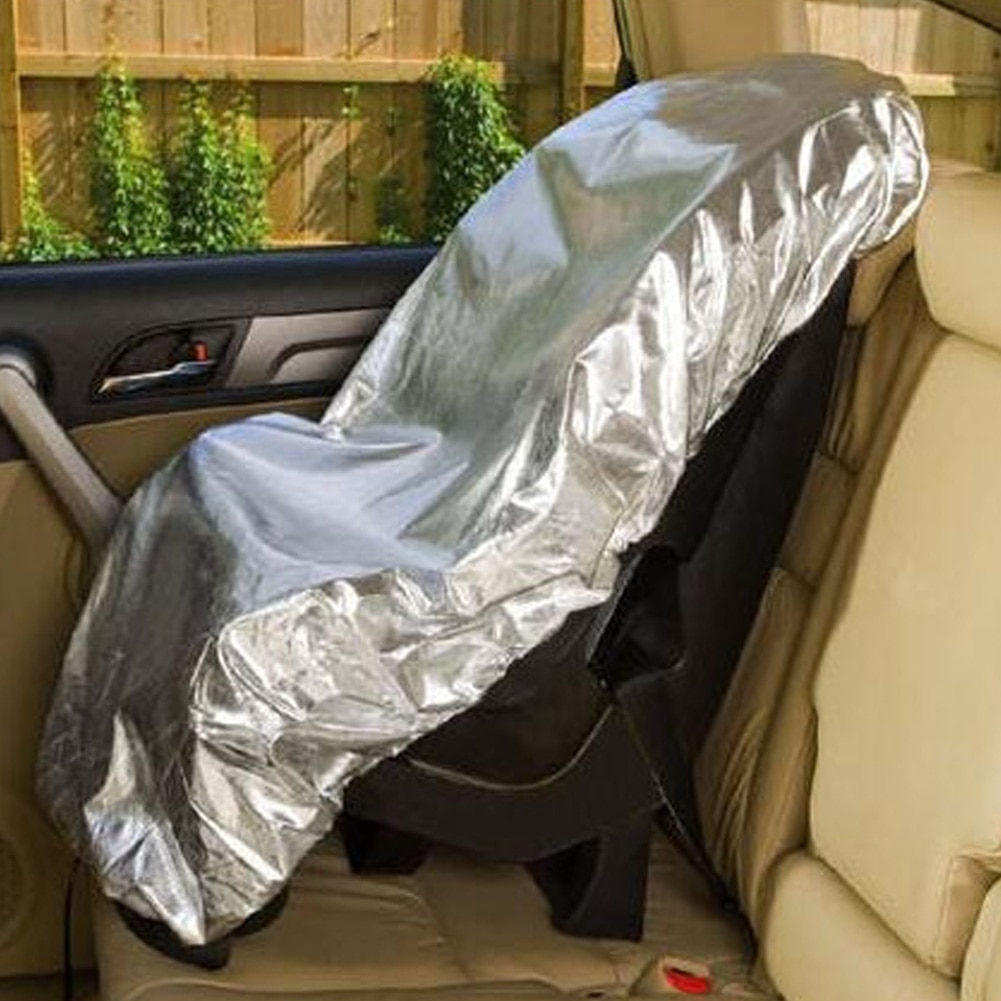 Enfants bébé siège de voiture soleil ombre couverture isolation thermique UV Ptotection bloc sièges de voiture couverture anti-poussière siège de voiture accessoire