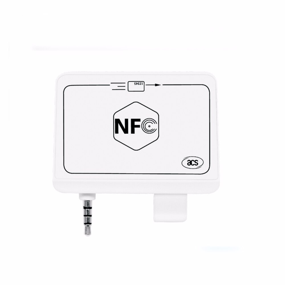 Acr 35 nfc mobilemate kortläsare untuk ponsel algoritma och dukpt kunci system +engelska sdk