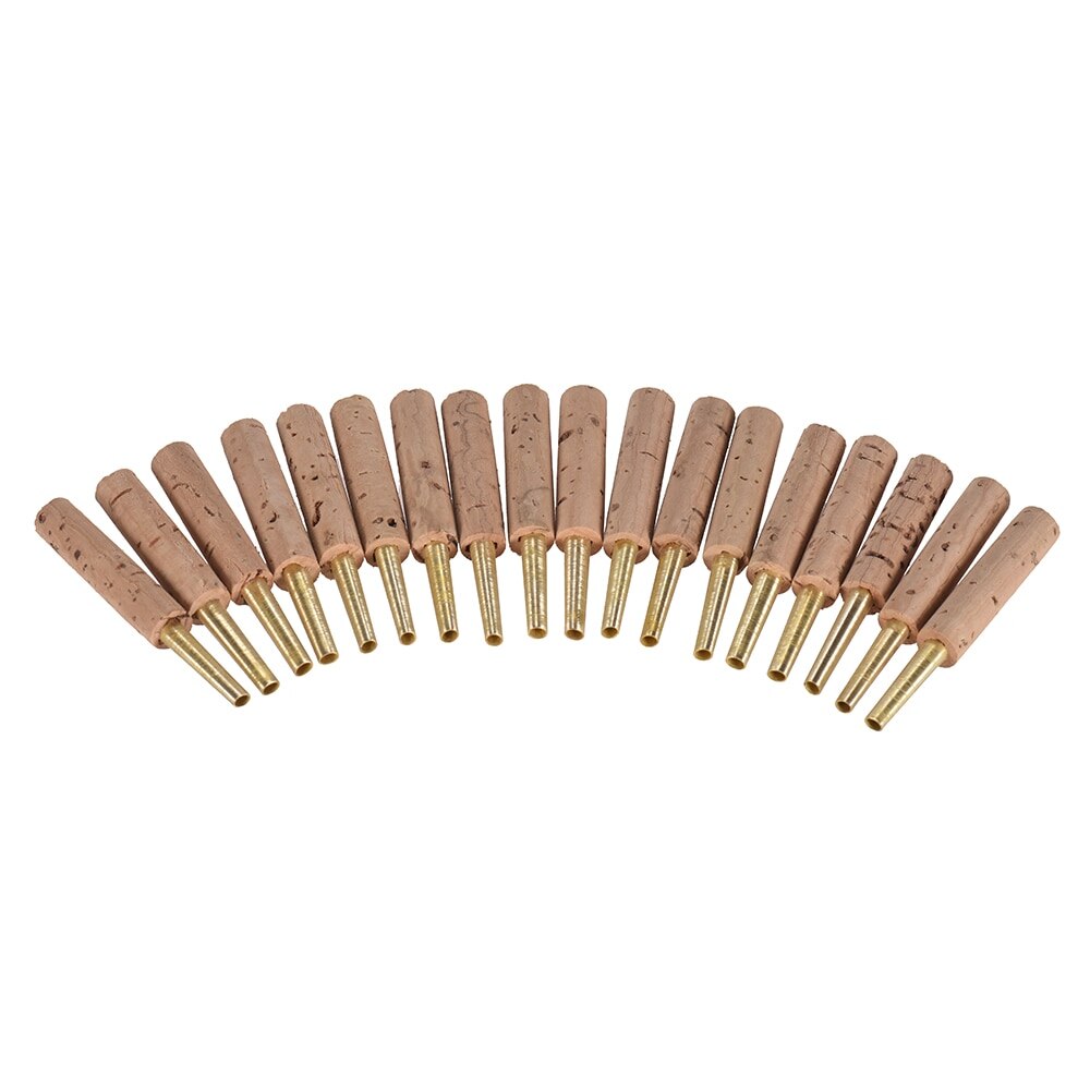 18 stuks/pak ammoon 47mm hobo rieten nietjesbuizen onderdelen met kunststof koffer accessoires voor houtblaasinstrumenten