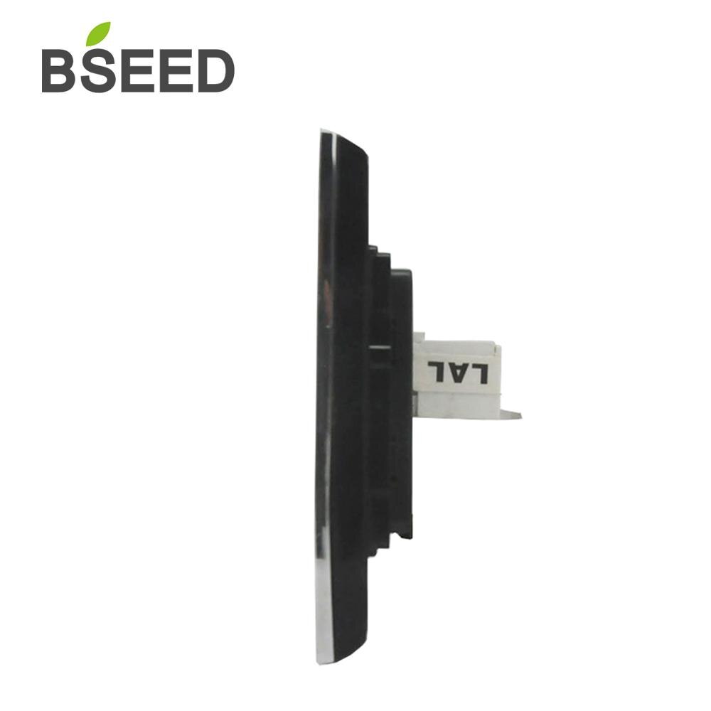 BSEED TEL And Data Socket 110-250V Brushed Metal UK EU Standard RJ11 Telephone And Data RJ45 Lan Cable Jack TEL&PC Wall Socket