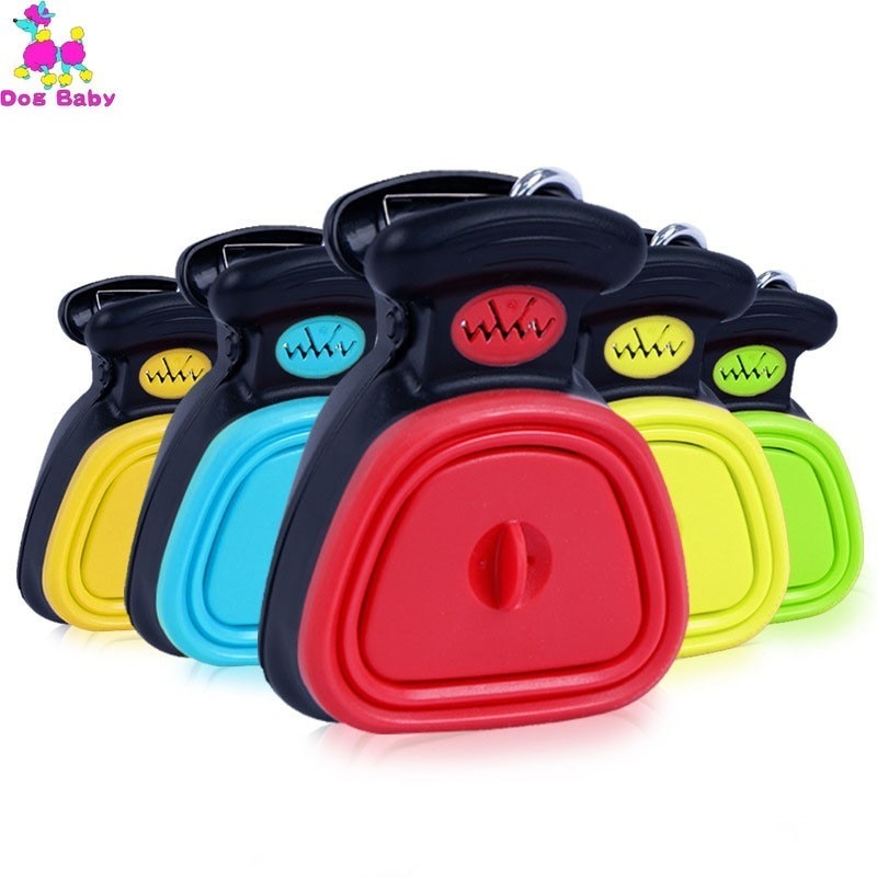 Portable Pooper Scooper Expandable Silicone Body with Waste Bag Dispenser poop bag