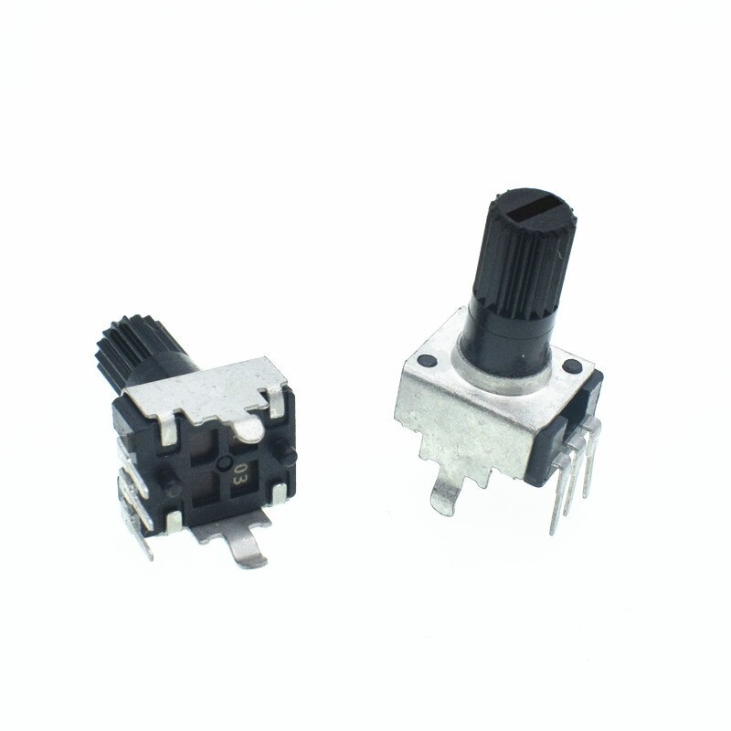 10pcs RV09 verticale 12.5mm As 5K 10K 50K 100K 0932 Verstelbare Weerstand 9 type 3Pin Seal Potentiometer