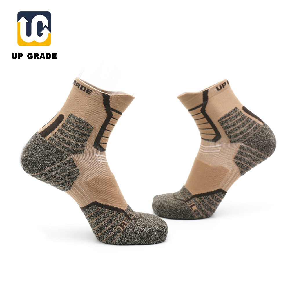 Ugupgrade camping vandring sportstrumpor 90%  nylon klättring cykling löpning kompression herr chaussette cyclisme voetbalsokken