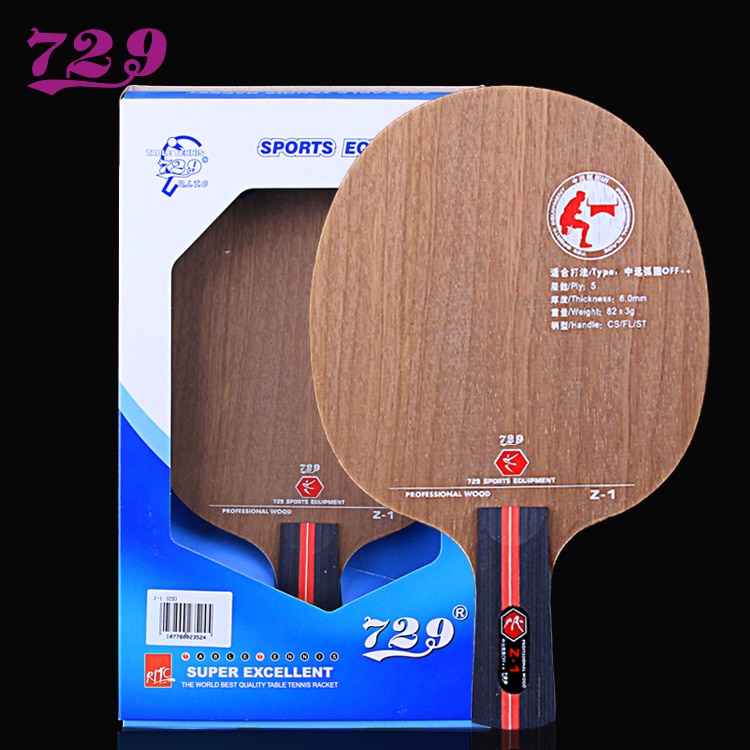 Ritc 729 Friendship Z1 Table Tennis Racket Ping Pong Blade Bat