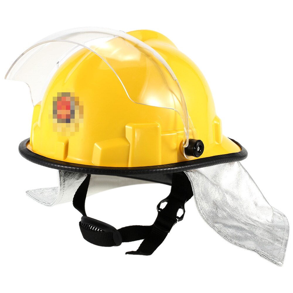 Fire Proof Fireman&#39;s Safety Helmet Goggle Amice Electric Shock Prevention Flame-retardant Pierce Resistance Fire Fighting Helmet