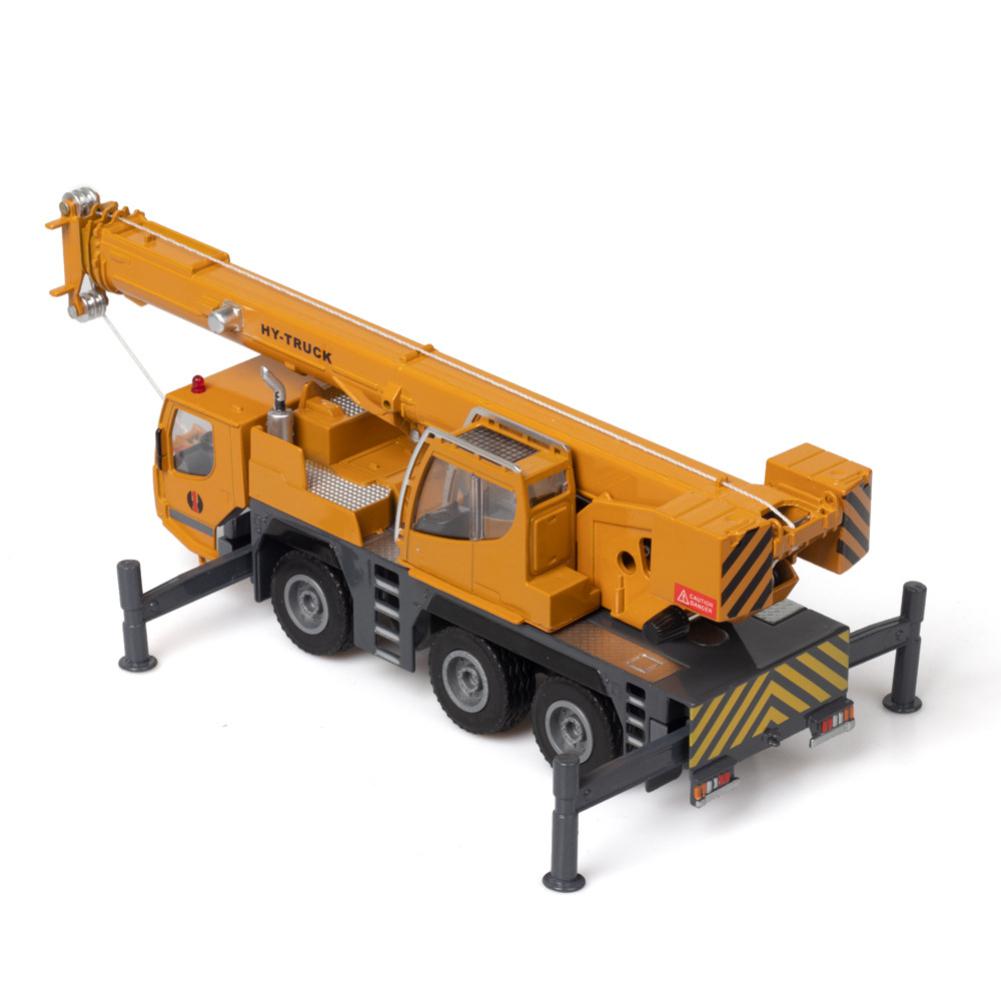 Rctown 1:50 Wheeled Crane Model Legering Auto Model Simuleren Techniek Kraan Speelgoed Decoratie Voor Kinderen