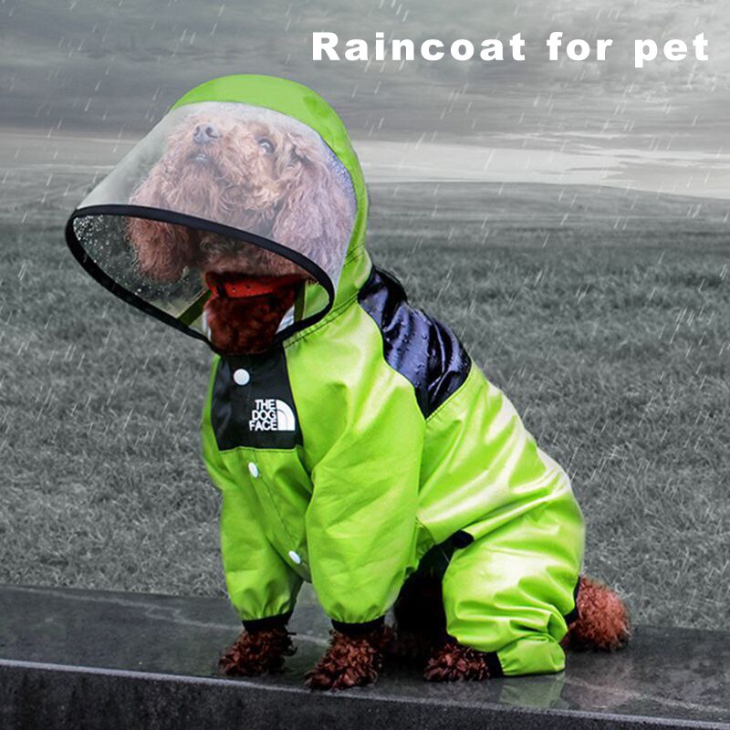 Regendicht Hond Regenjas Verstelbare Hond Hond Regenjas Te Dragen Hond Huisdier Jas Brede Pu Hond Regenjas Beschermen