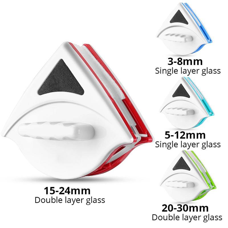 Magnetic Glass Brush Double Side Glass Cleaning Brush For Window Cleaning Household Cleaning Tool Magnetic Window Cleaner Glass