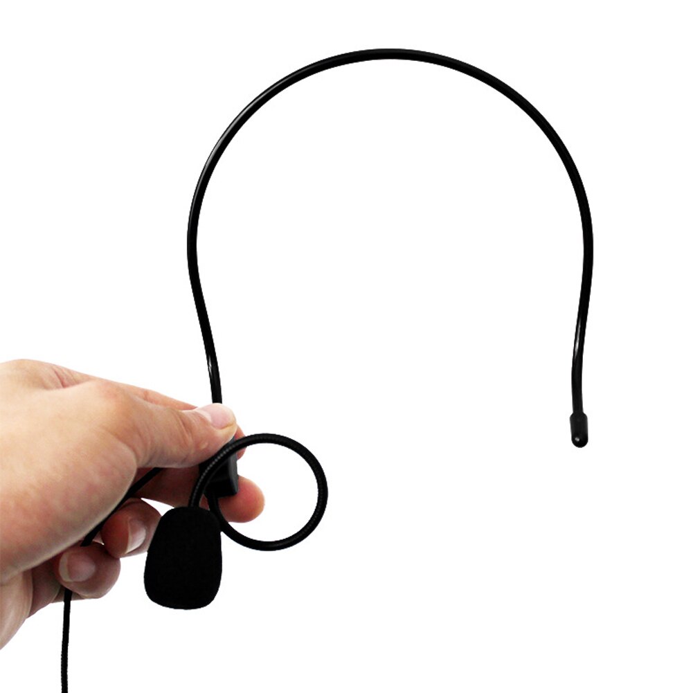 Headworn Wired Hands Free Headset Conference Microphone Mic System 3.5 mm Megaphone For Speaker Teacher Tour Guide