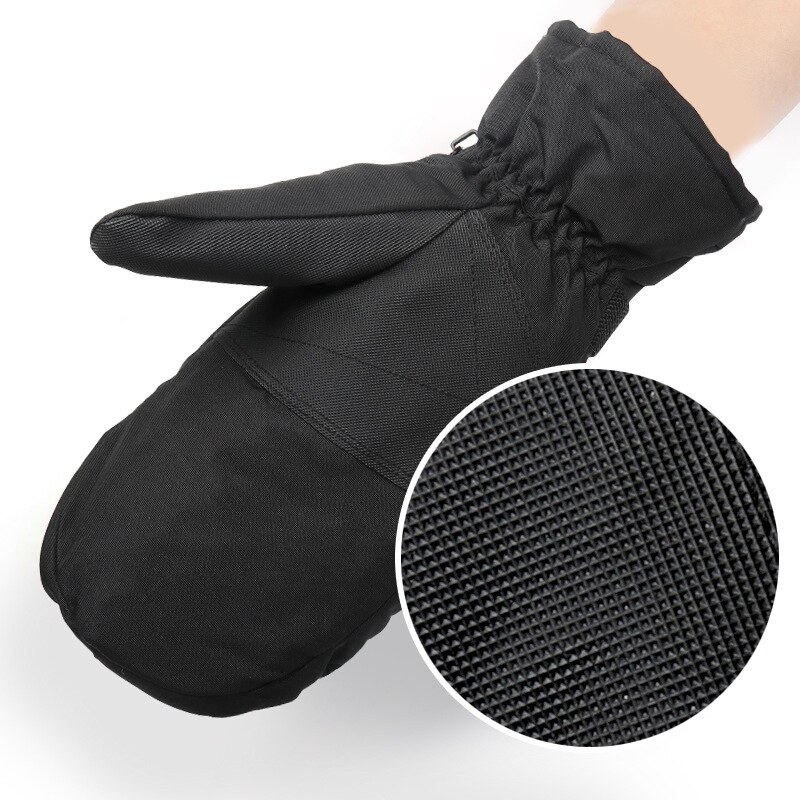 Winter de man wanten van skihandschoenen thermische bescherming waterdichte ski rijhandschoenen