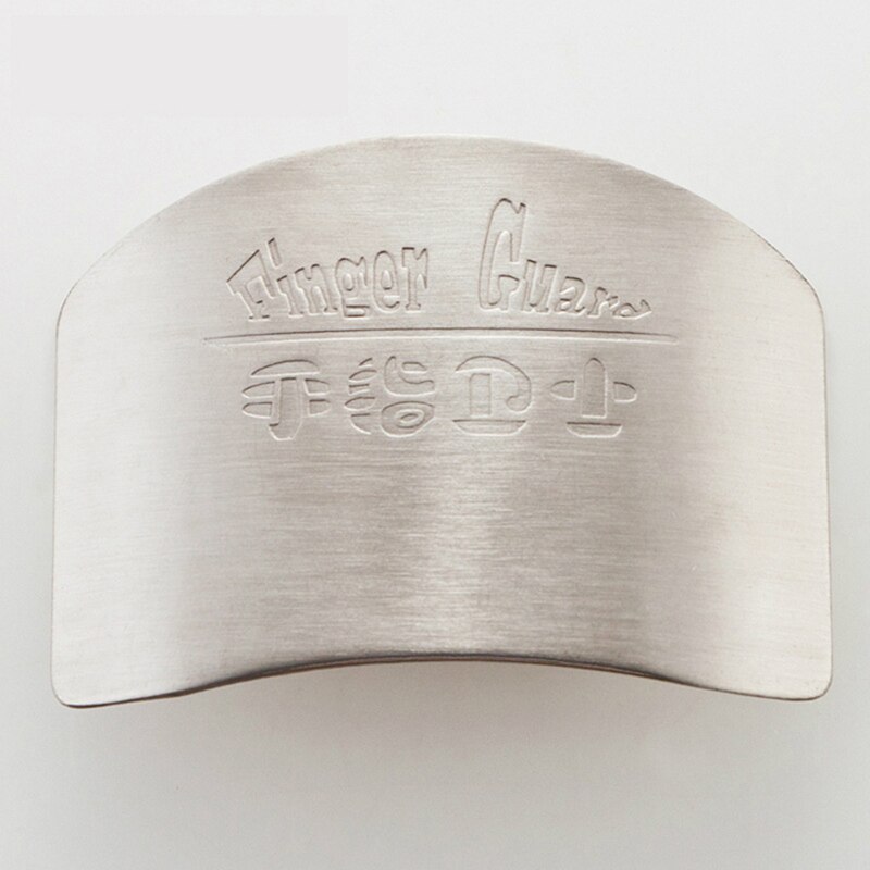Handguard Jig Stainless Steel Hand Protector For Cutting Vegetables Finger Guard Kitchen Novice Cooking Tools Protecter Fingers