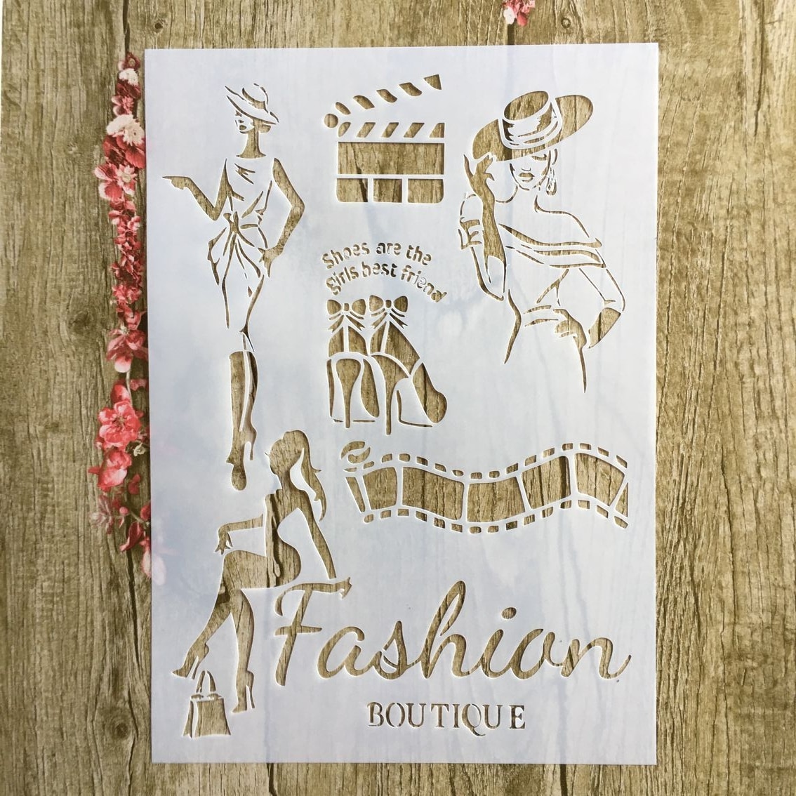 Stencil Per Taglio Metallo Uomo E Donna Stencil Per Scrapbooking - Foto 4