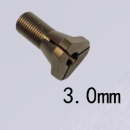 Zubehör für Scheibenklingen, Abdeckung für Schleifmaschinen, Staubwelle, Schutzkappe, abgeschirmtes Mikro-Winkelschleifer-Klemmfutter, 2,35 3,0 3,17 mm: verrotten