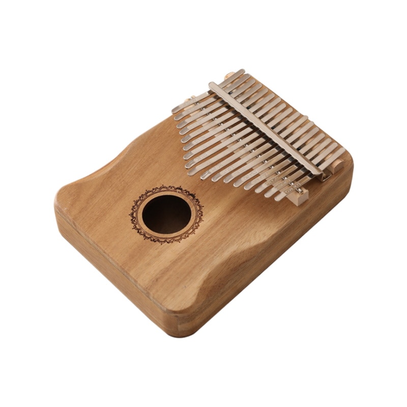 17 Keys Kalimba mahogany body Thumb Piano Portable Finger Piano Kalimba Made By Single Board High Wood Mahogany