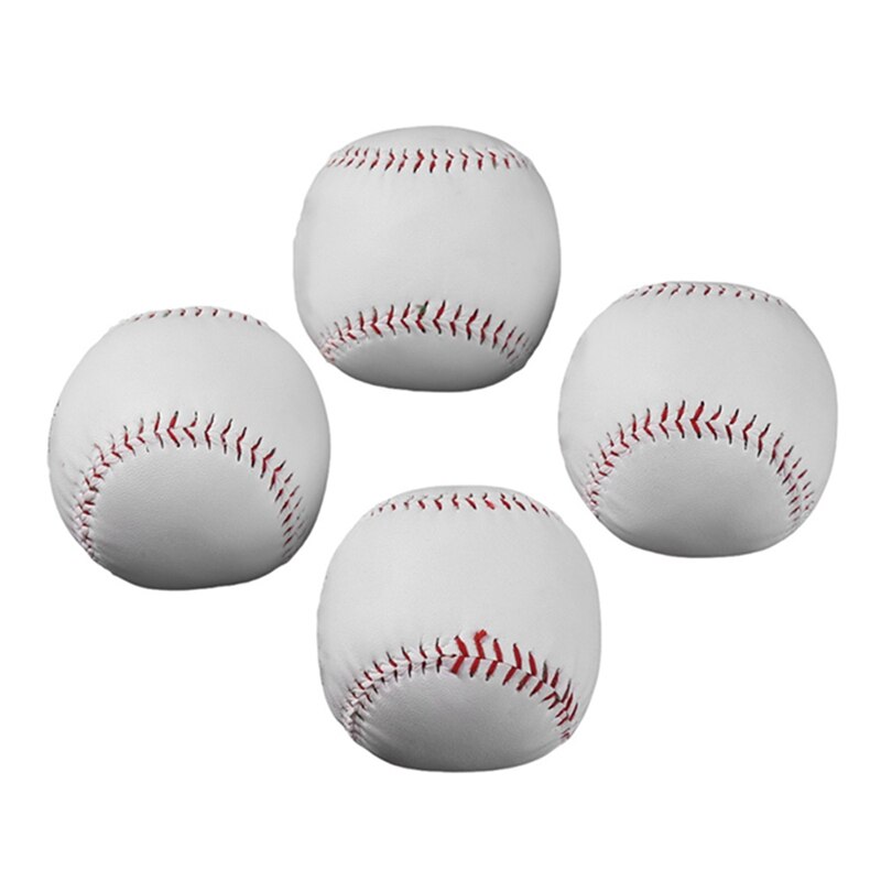 Bolas de béisbol hechas a mano universales, 10 pulgadas, PU, bolas duras y suaves de béisbol, pelota de Softball, entrenamiento, ejercicio