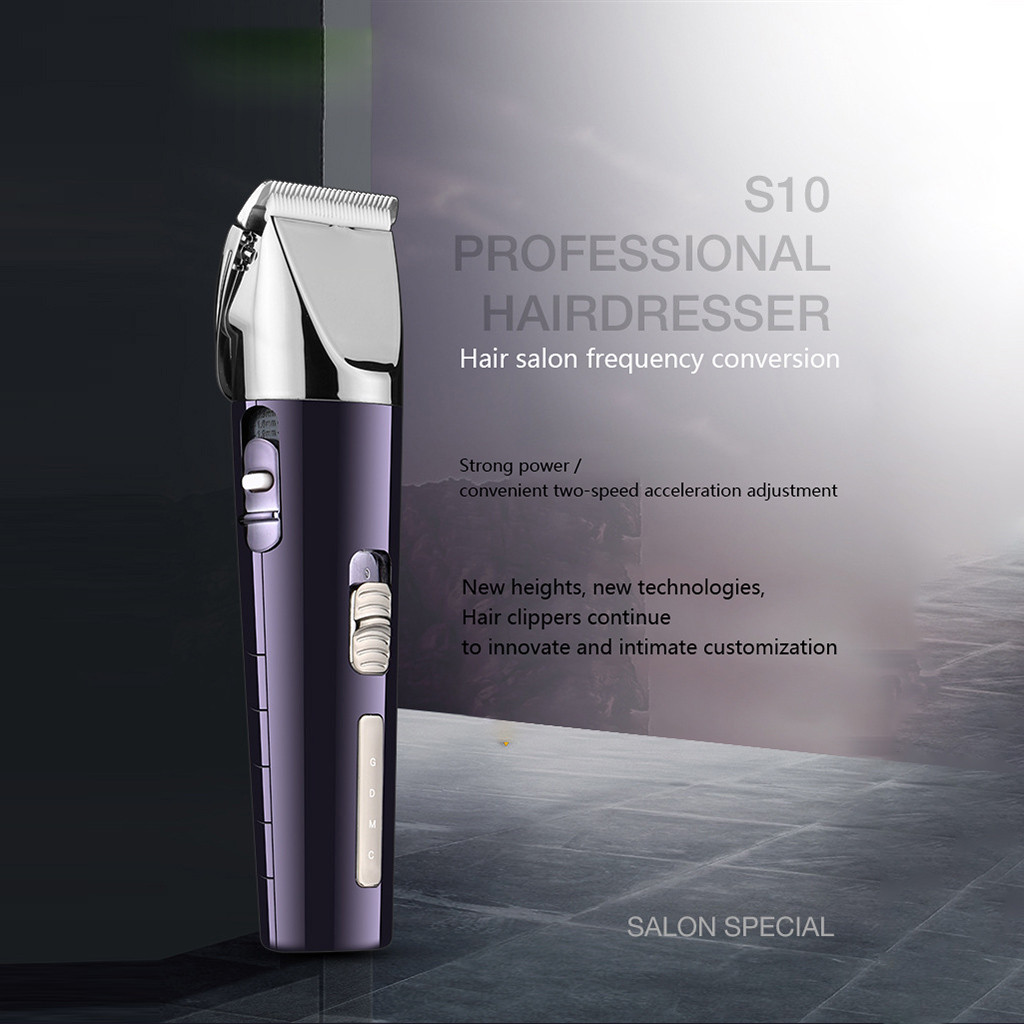 Professionele Tondeuse Man Elektrische Tondeuse Haar Snijmachine Oplaadbare Hair Cut Snoer Cordless Salon Tool #3